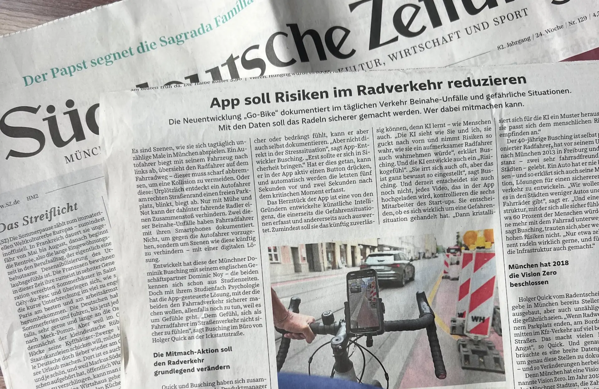 Süddeutsche Zeitung clipping preview